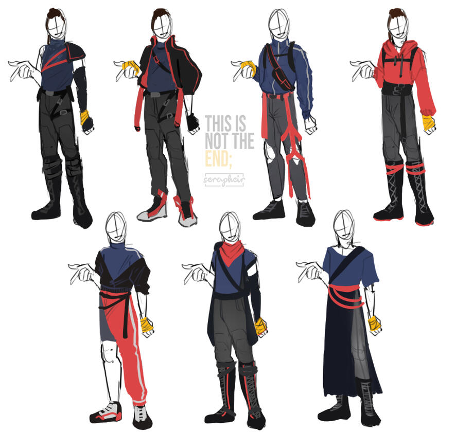 Khan Character Design Explorations (This Is Not The End;)