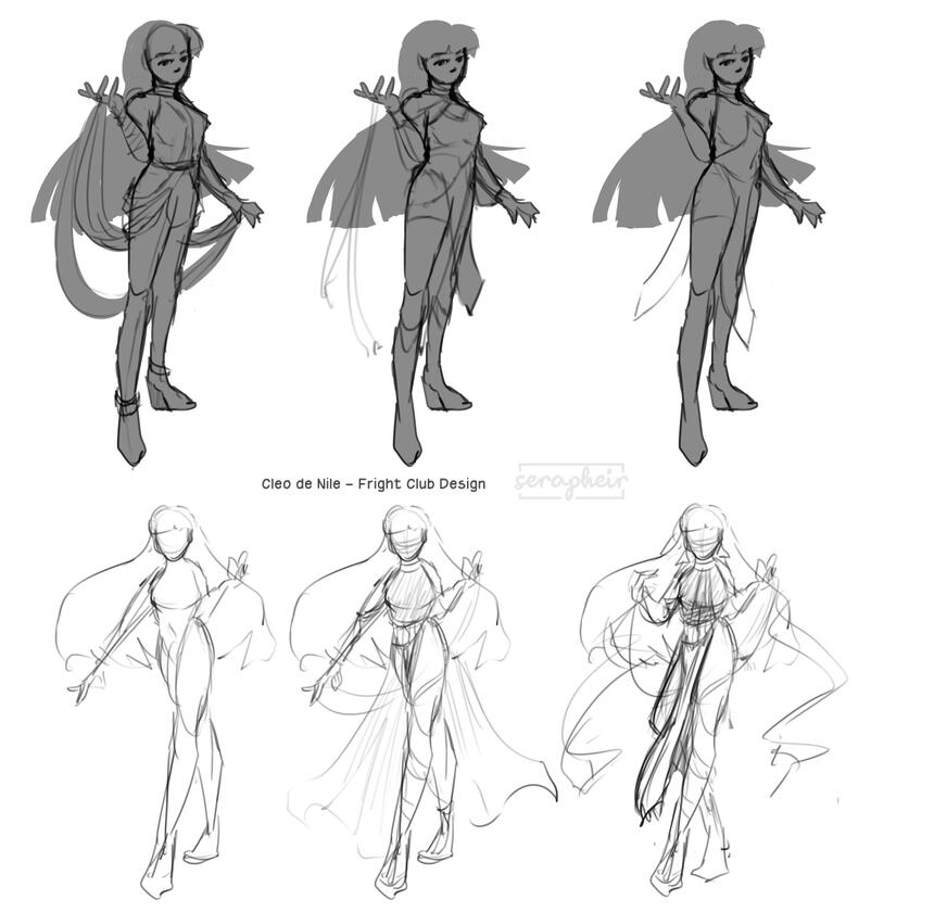 Cleo de Nile (Monster High) Fright Club - Original Design