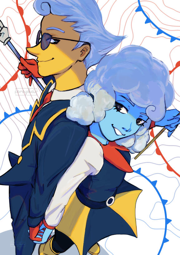 Lanino & Elnina - Deltarune